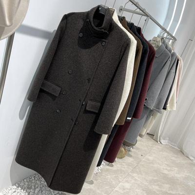 气质2024秋冬新款双面羊绒大衣