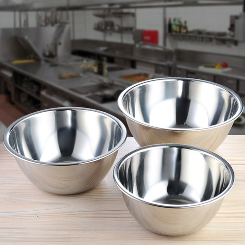 打蛋搅拌304不锈钢不锈钢盆