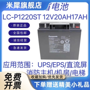 EPS用 12V20AH免维护12V17AH直流屏UPS P1220ST 铅酸蓄电池LC