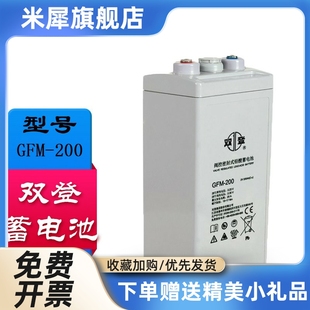 直流屏 UPS蓄电池 200 双登2V200AH铅酸免维护蓄电池GFM 船舶电力