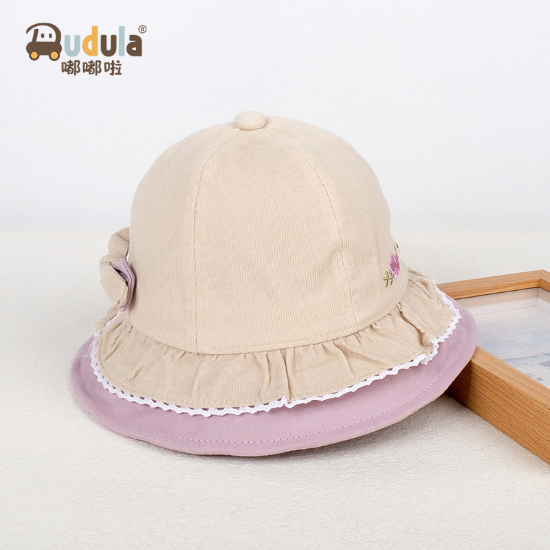 嘟嘟啦公主帽子女宝宝渔夫帽淑女可爱春秋款遮阳帽子婴幼儿童帽子,童装/婴儿装/亲子装,帽子,淘宝优惠券,粉丝福利购,淘宝优惠卷