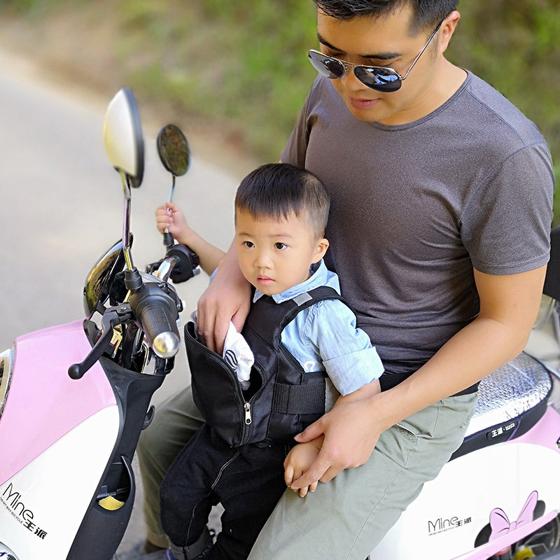 电动摩托车安全带户外电瓶车骑行儿童防摔座椅绑带宝宝背带防护