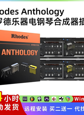Rhodes Anthology 经典复古钢琴罗德乐器 电钢琴合成器 多插件Win
