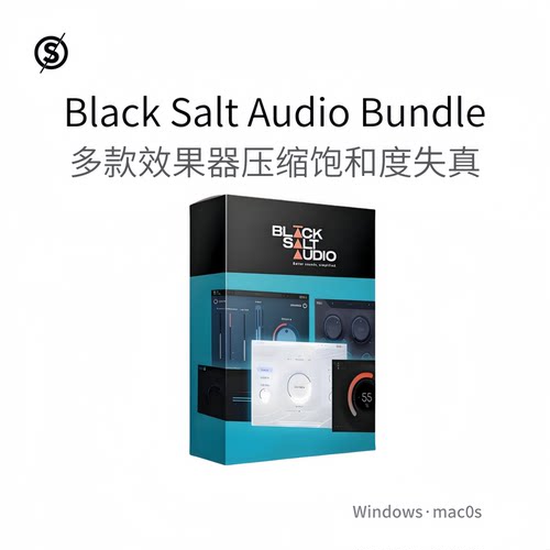 Black Salt Audio Bundle 套装插件 压缩 饱和度 高低 控制Pc/Mac