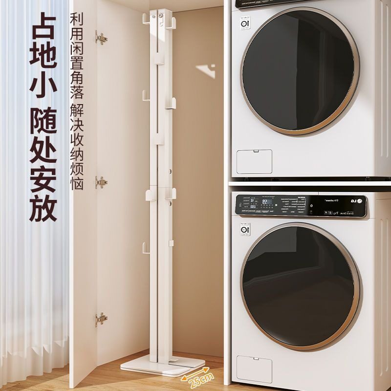 简易衣帽架收纳折叠晾衣架落地室内家用阳台超薄鞋柜卧室挂衣架