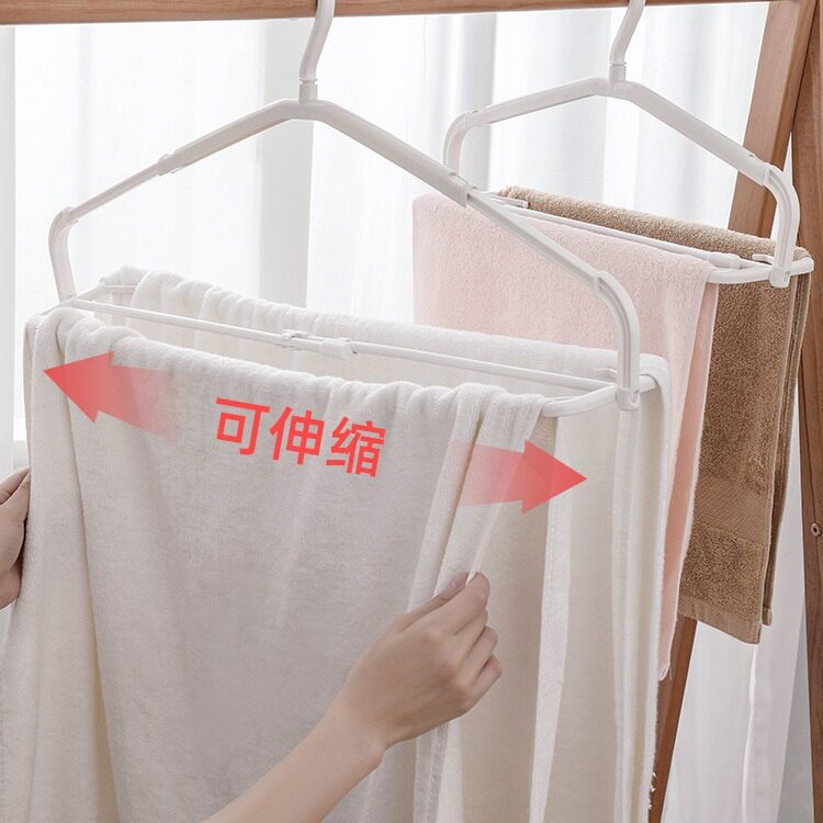 伸缩折叠衣架家用阳台可