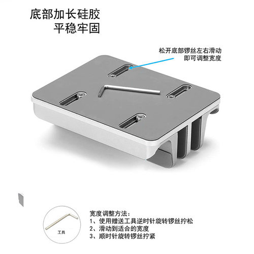 铝合金笔记本支架立式竖架电脑托架macbook pro桌面收纳架子底座