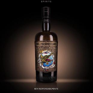 柑橘接骨木花和香料 GIN 意教授牌鳄鱼金酒 PROFESSORE 意大利DEL