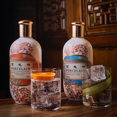 百思林上海经典干金酒送礼带盒