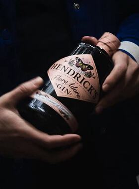 英国进口HENDRICKS GIN喜欢花香的看过来亨德瑞克佛劳拉花神金酒
