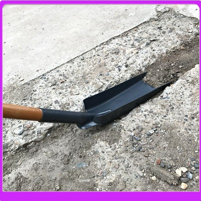 德国进口日本下水道清理铲清理下水道专用钢锹清窄沟渠铲污水井排