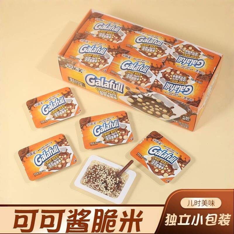 复购率80%巧克力豆小粒巧克力脆图片