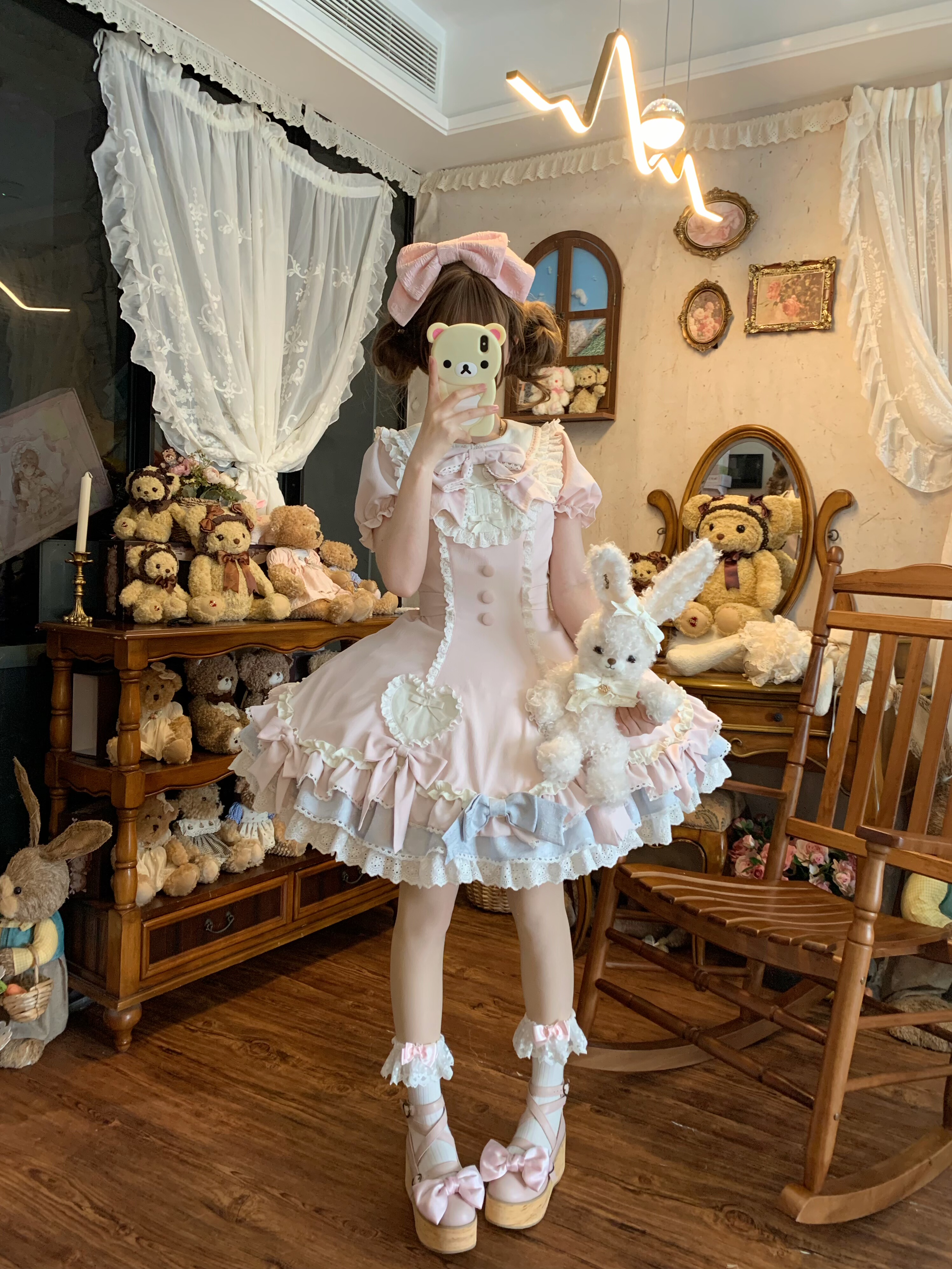 截团【 一团定金】YoYo酱古早doll感六片裁短袖连衣裙预约,模玩/动漫/周边/娃圈三坑/桌游,lolita洛丽塔连衣裙,淘宝优惠券,粉丝福利购,淘宝优惠卷