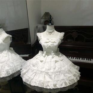 YoYo酱原创设计Lolita洋装doll感jsk吊带连衣裙