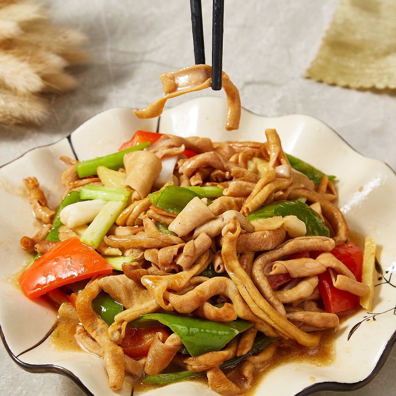 汇兴旺鹅肠鹅肠速食快捷菜冻品新鲜鹅肠腌制半成品白灼铁板鹅肠