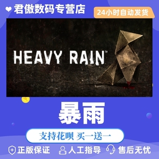 暴雨 游戏 Heavy Rain Steam 君傲数码 PC正版