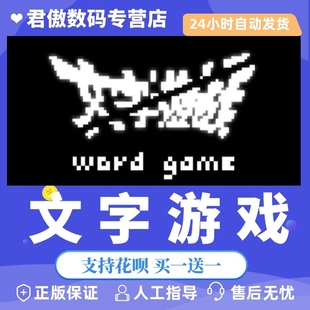 文字游戏 steam 游戏 game pc正版 word