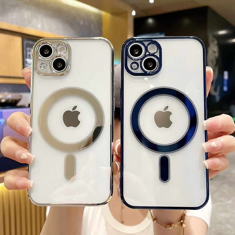 苹果11-17TPU磁吸充电防摔壳