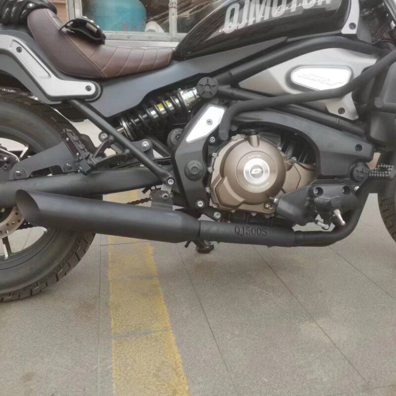 钱江闪500S改装排气管