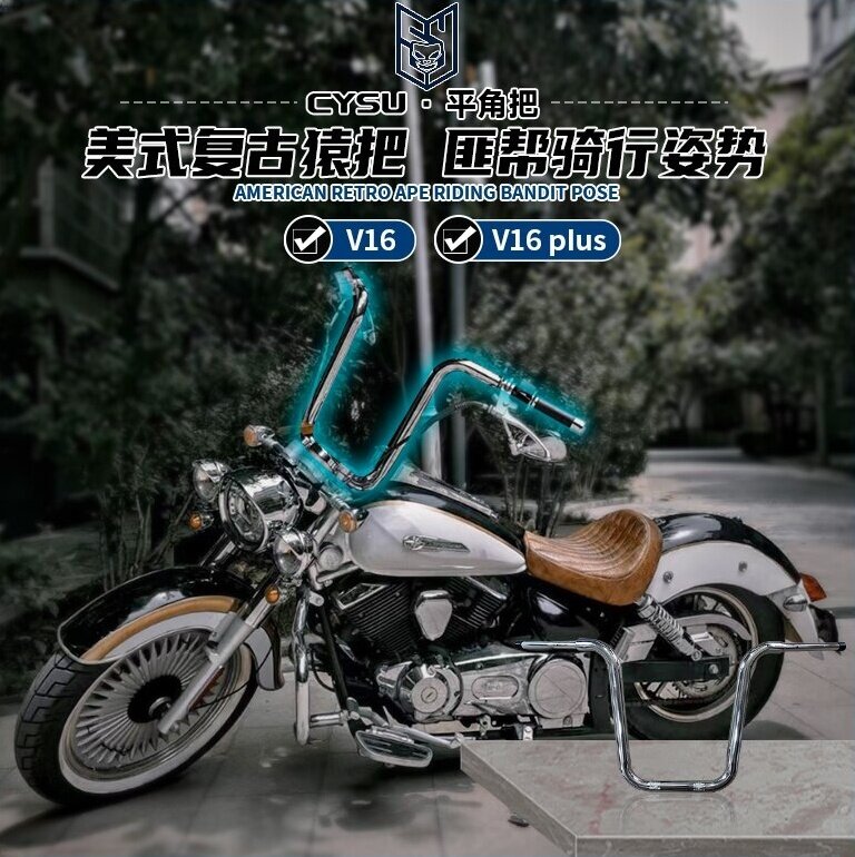 力帆250V16改装车把高把