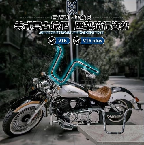 力帆250V16改装车把高把