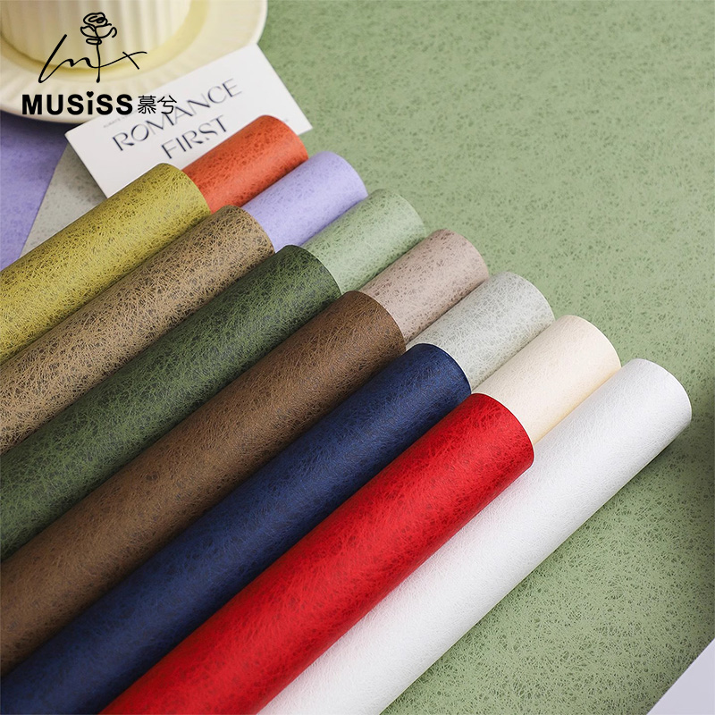 高质感松叶纸鲜花包装纸