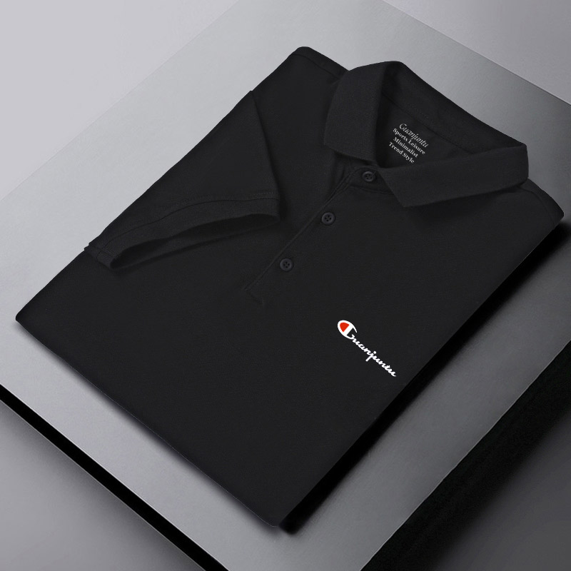 冠军兔子秋装夏季短袖t恤潮牌翻领长袖男士polo衫纯棉打底衫高端