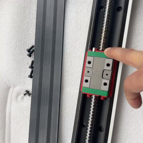 议价HIWIN上银KK60直线模组，总长370mm，有效行程21可维修