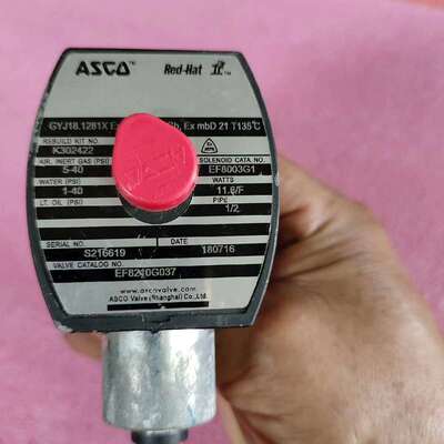 议价ASCO电磁角座阀 EF8210G037，基本没用过，有可维修