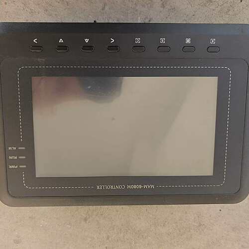 议价普乐特空压机触摸屏控制器，型号MAM6080M，件，实物可维修