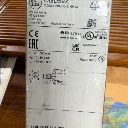 议价易福门IFM OGD592激光测距传感器，德国，型号OG可维修