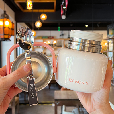 焖烧杯女2025新款宽口闷烧怀焖银耳羹杯子316保温汤壶可携式焖烧