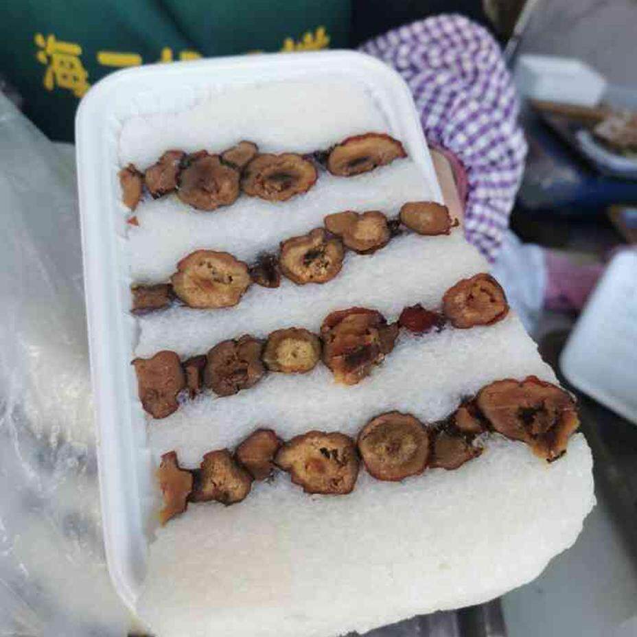 天津特产西北角南大寺清真海二姐切糕网红同款小吃