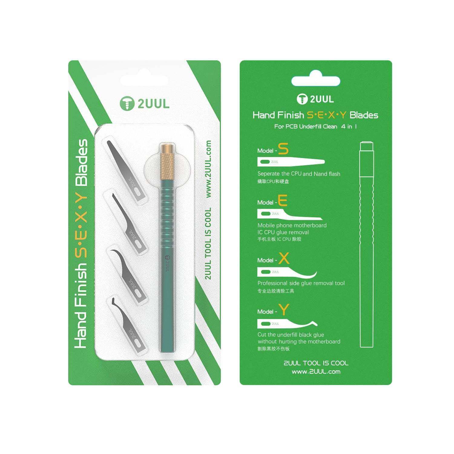 2UUL纯手工打磨SEXY芯除胶4合1刀片套装加硬拆除片刮胶维修工具,五金/工具,其他汽修汽保工具,淘宝优惠券,粉丝福利购,淘宝优惠卷