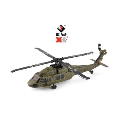 伟力K170黑鹰遥控直机 四通无刷定高航模飞升机UH60L RC仿真模型