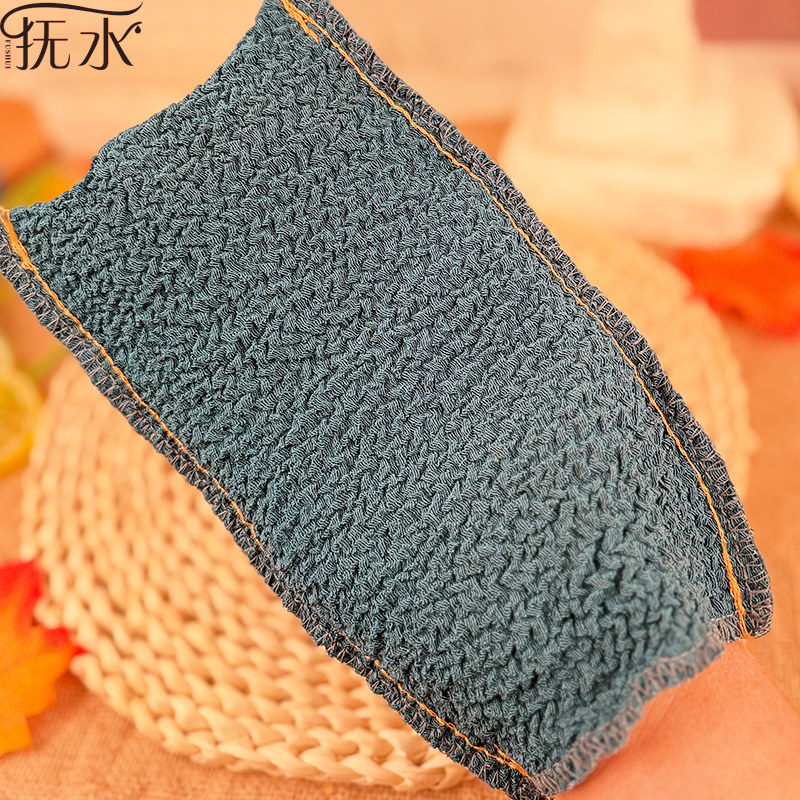 抚水澡堂搓背技师单层强力粗砂加厚沐浴手套北方搓背王粗砂1000D