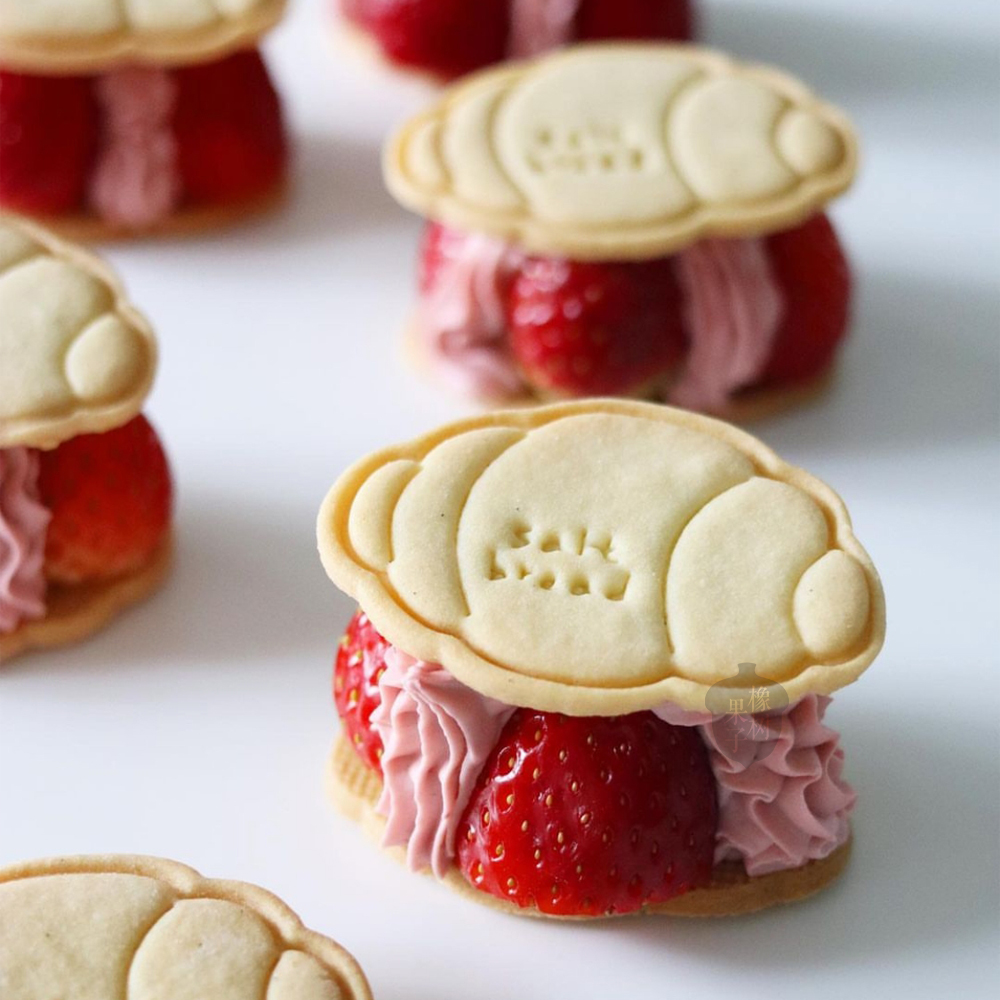 橡树果子PLA饼干模可颂牛角包