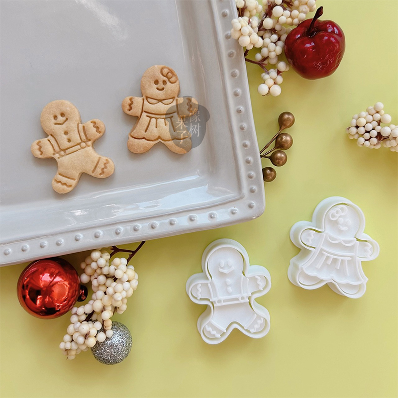 迷你卡通姜饼人圣诞节饼干模具