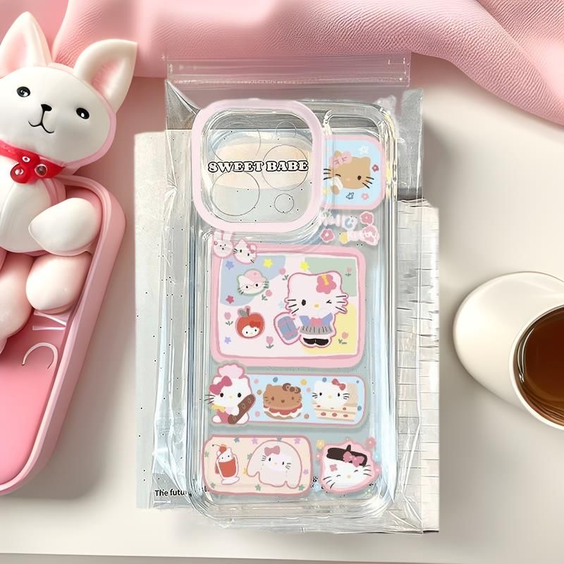 相框kitty手机壳适用苹果16pro/iPhone15Promax/vivo/oppo华为小米14荣耀13/12/11/X/10/XS/XR/8/7/6S/plus/S