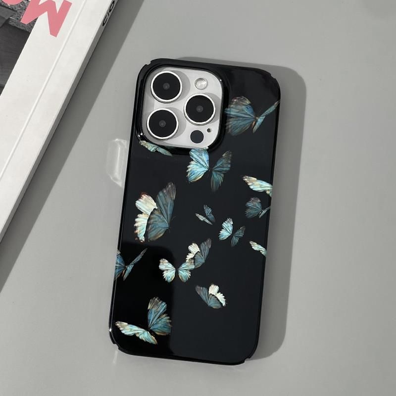 ins风手机壳蝴蝶艺术适用菲林苹果16pro华为pura80/iPhone15Promax小米14/vivo周边OPPO/13/12/11/x荣耀红米
