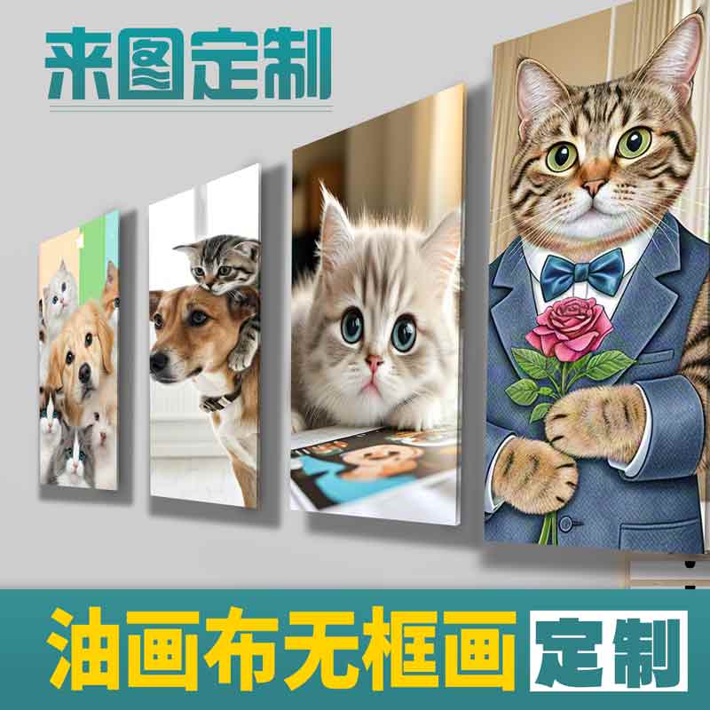 装饰画定制来图定制照片印刷动漫海报挂画个人写真相片图片打印PS图片