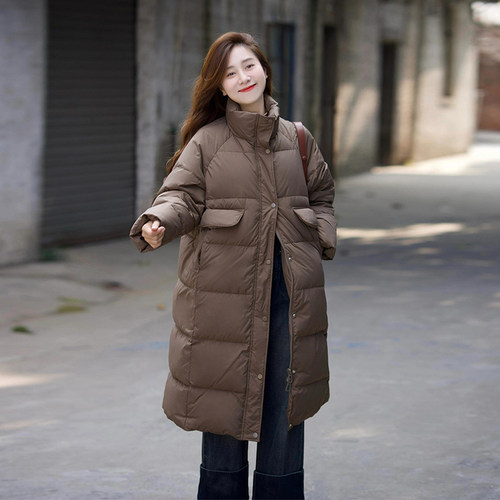 高级感90白鸭绒羽绒服外套