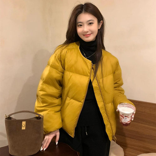 高端法式小个子加厚保暖外套