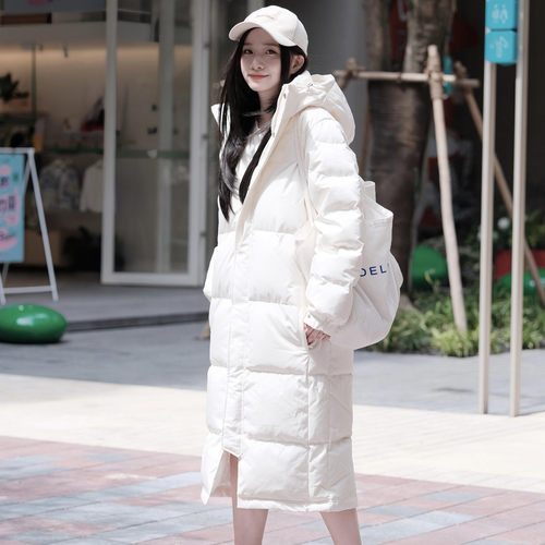 显瘦可拆帽加厚保暖羽绒外套