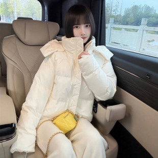 外套 设计感小众法式 超轻加厚小个子羽绒棉服棉袄女面包服冬季 新款