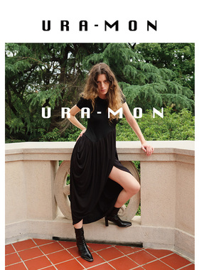 【URA-MON&超模陈静颐】 ｜垂坠云朵连衣裙