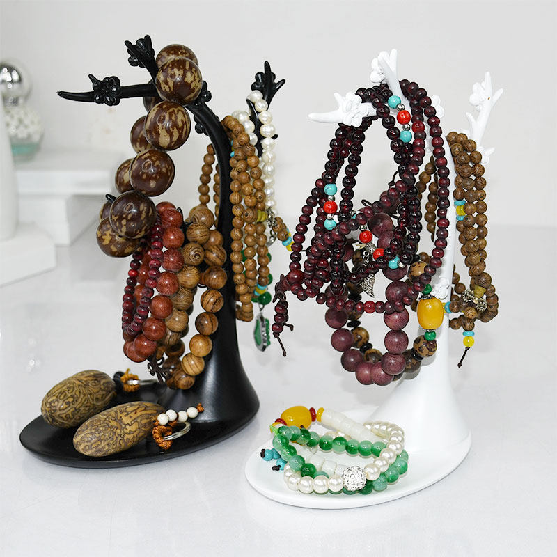 创意树型手串收纳架文玩挂架手链托首饰摆件佛珠项链展示架子珠宝