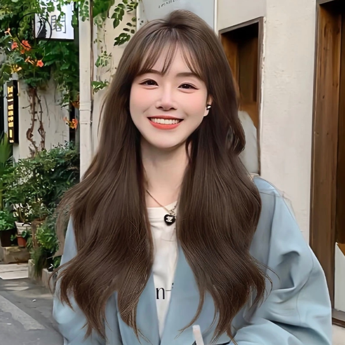 亦朵假发女长发韩式大波浪外翻卷发整顶全头套百搭减龄