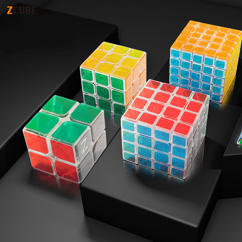 透明四阶金字塔异形全套组合益智