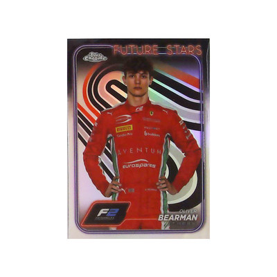 Topps奥利弗贝尔曼F1收藏卡